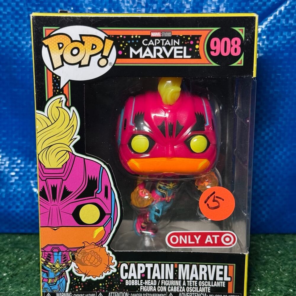 Funko Pop! Marvel Studios Captain Marvel 908 Target Exclusive